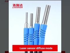 Capteur photoélectrique diffus NPN PNP de petit capteur diffus de laser de LUOSHIDA AUCUNE sortie d'OR