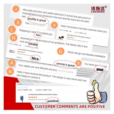 Q14 Capteur laser photoélectrique diffus NPN/PNP/NO/NC 100 mm/300 mm Distance de détection IP65 Non-flush